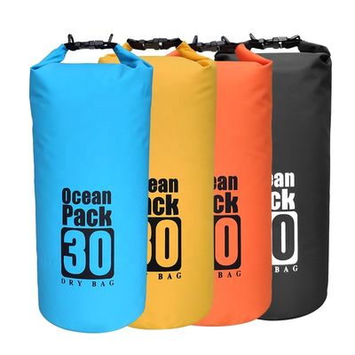 Wasserdichter 500D-PVC-Trockenbeutel für den Außenbereich mit 5 l, 10 l und 15 l Fassungsvermögen