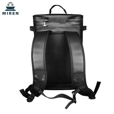 Tragbare, isolierte Rucksack-Kühltasche mit 20 Litern Fassungsvermögen und heißgeschweißten Nähten