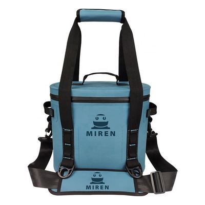 Isolierte, wiederverwendbare quadratische Kühltasche mit 8 Litern Fassungsvermögen für Outdoor-Tourismus-Grillen