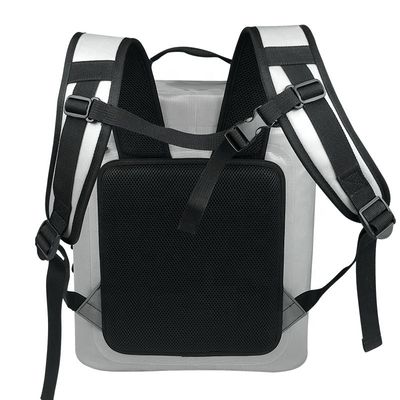 Hellgrauer Thermo-Kühlrucksack, wasserabweisend, vielseitig einsetzbar