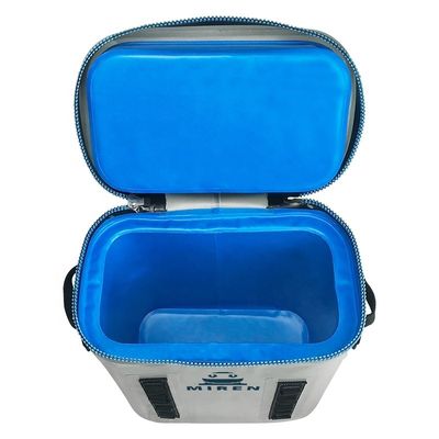 Hellgrauer Thermo-Kühlrucksack, wasserabweisend, vielseitig einsetzbar