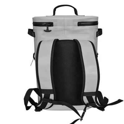 Isolierungs-Eis-weicher kühlerer Rucksack-hellgraue Farbe für kampierendes ODM im Freien