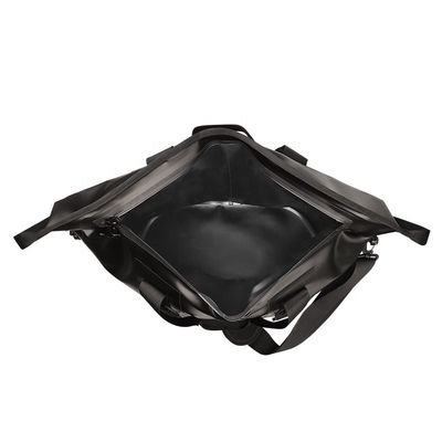 Wiederverwendbare schwarze, weiche Kühltasche, auslaufsichere Kühltasche für Strandcamping