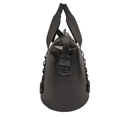 Wiederverwendbare schwarze, weiche Kühltasche, auslaufsichere Kühltasche für Strandcamping