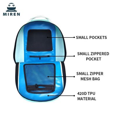 Wasserdichter 25-l-Packsack-Rucksack aus TPU 1680D-Material für schwimmendes Kanufahren