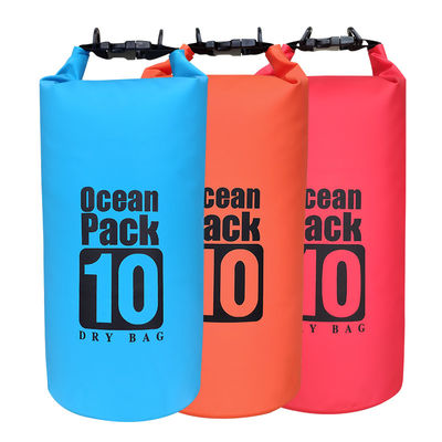 500D PVC weicher, wasserabweisender Packsack, 10 Liter, für Angelsport, ODM