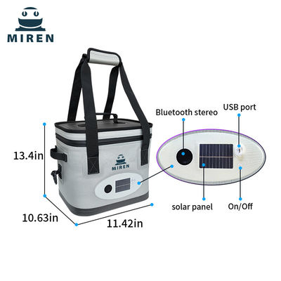 Populärer anpassbarer 14L Soft Cooler Beep mit Bluetooth Audio.