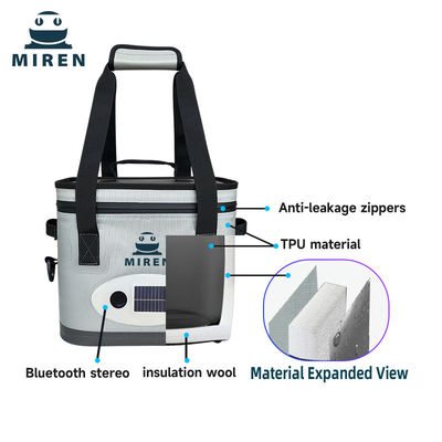 Populärer anpassbarer 14L Soft Cooler Beep mit Bluetooth Audio.