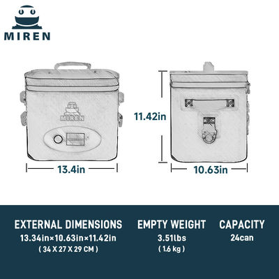 Populärer anpassbarer 14L Soft Cooler Beep mit Bluetooth Audio.