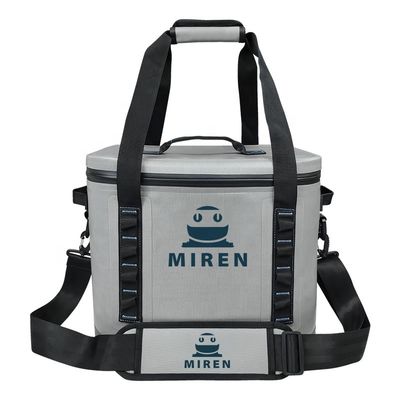 Isolierte Kühltasche für 30 Dosen, wasserabweisend, luftdicht, auslaufsicher